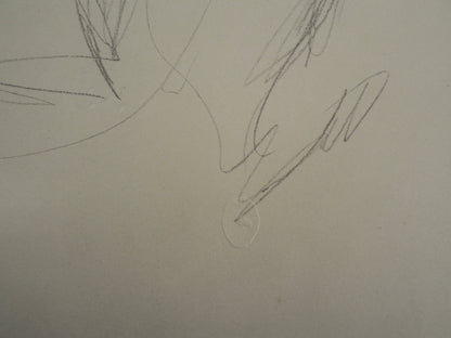 Alberto GIACOMETTI : Portrait d'Annette - Lithographie