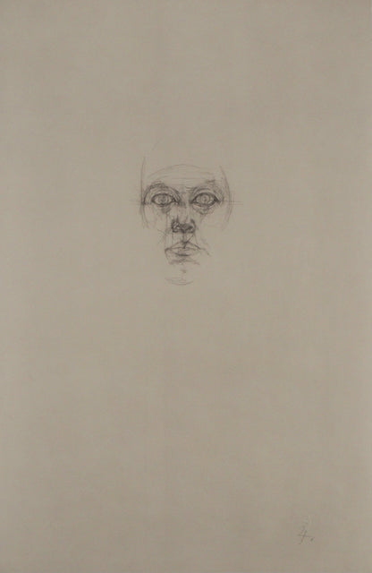 Alberto GIACOMETTI : Annette - Lithographie
