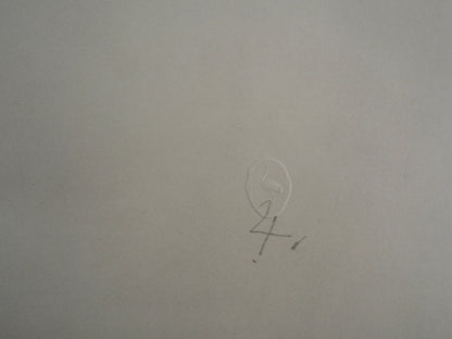 Alberto GIACOMETTI : Annette - Lithographie