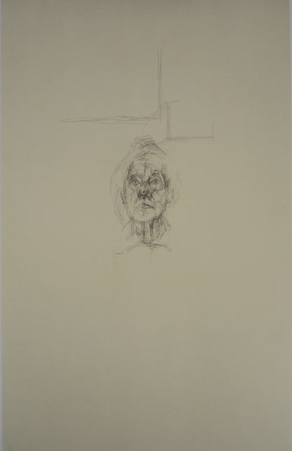 Alberto GIACOMETTI : Portrait de la mère - Lithographie
