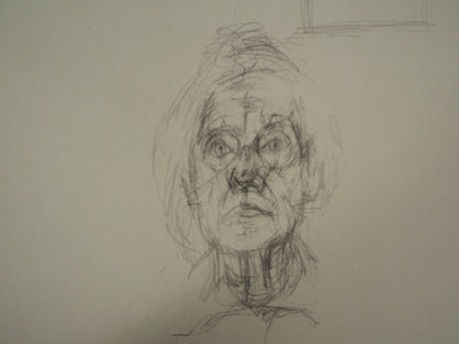 Alberto GIACOMETTI : Portrait de la mère - Lithographie