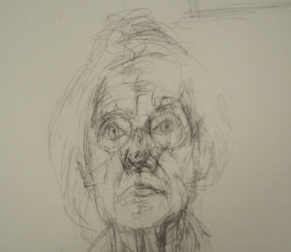 Alberto GIACOMETTI : Portrait de la mère - Lithographie