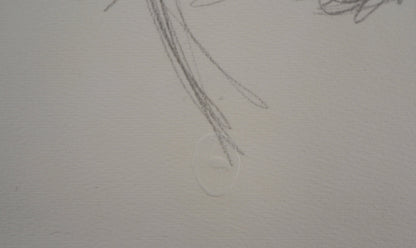 Alberto GIACOMETTI : Portrait de Diego - Lithographie
