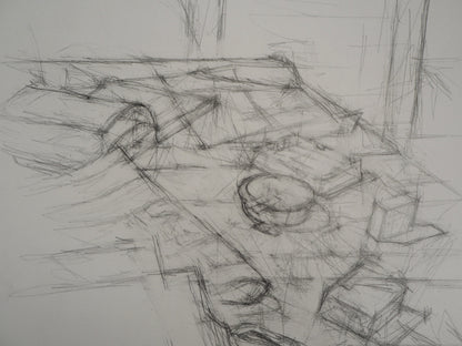 Alberto GIACOMETTI : Nature morte - Lithographie signée