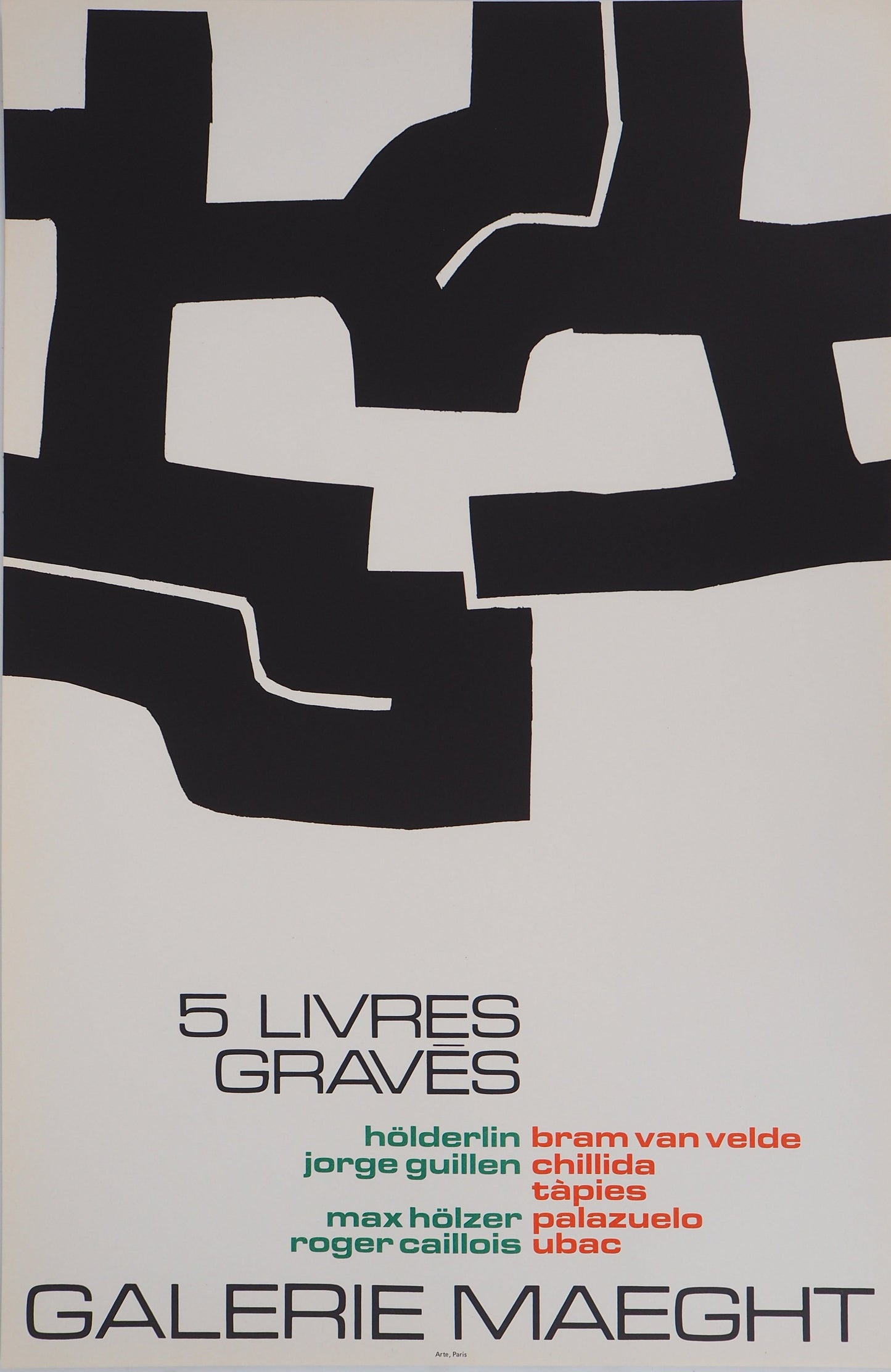 Eduardo CHILLIDA : Expo 1974 - Sérigraphie originale
