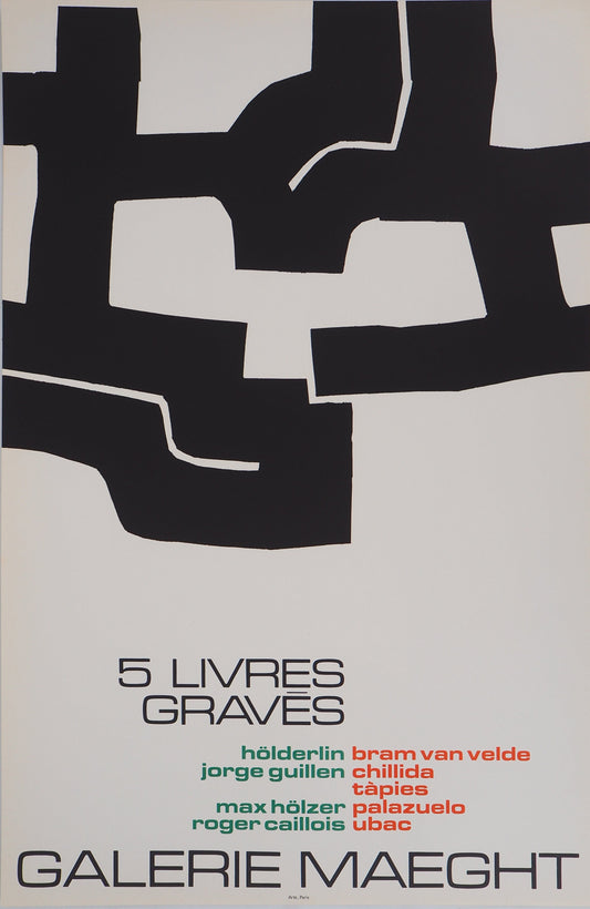 Eduardo CHILLIDA : Expo 1974 - Sérigraphie originale
