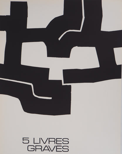 Eduardo CHILLIDA : Expo 1974 - Sérigraphie originale