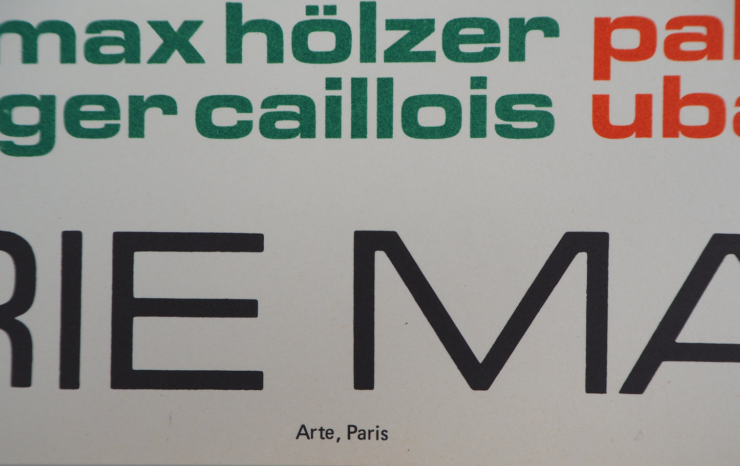 Eduardo CHILLIDA : Expo 1974 - Sérigraphie originale