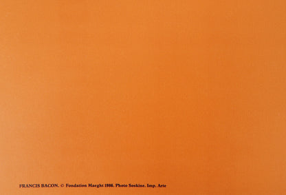 Francis BACON : Carcasse de viande et oiseau de proie - Affiche originale
