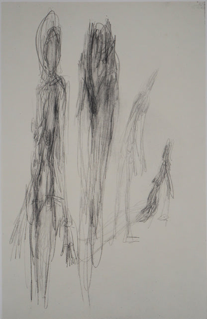 Alberto GIACOMETTI : Figure - Lithographie