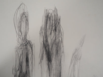 Alberto GIACOMETTI : Figure - Lithographie
