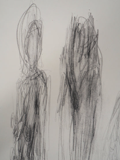 Alberto GIACOMETTI : Figure - Lithographie