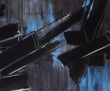 Pierre SOULAGES : Peinture 24 août 1958 - Affiche originale