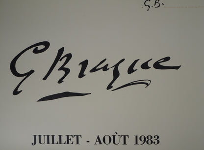 Georges BRAQUE : Les Colombes - Lithographie signée