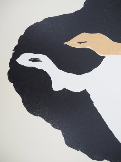 Georges BRAQUE : Les Colombes - Lithographie signée