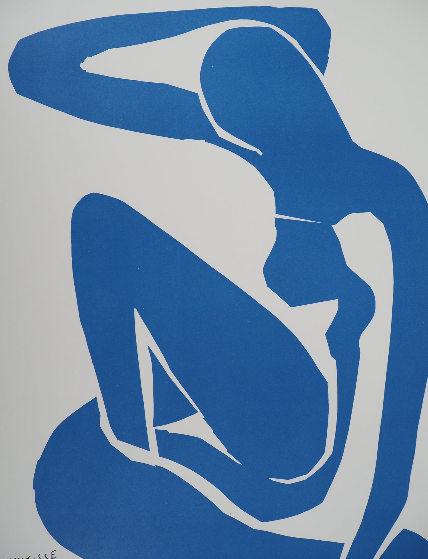 Henri MATISSE - Nu bleu gracieux - Affiche originale signée