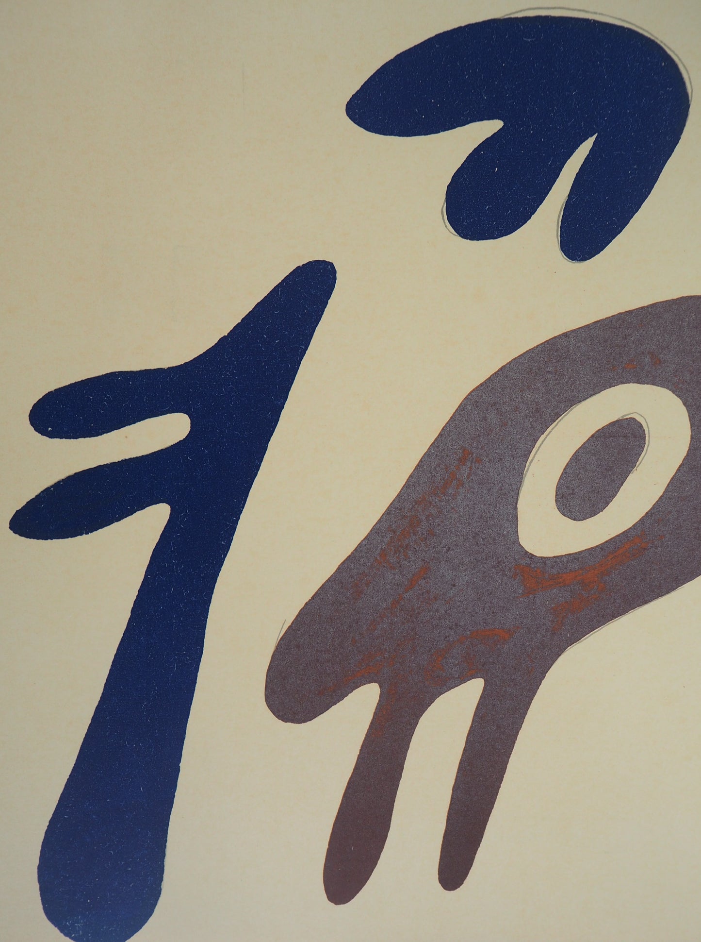 Jean ARP : Composition - Lithographie originale