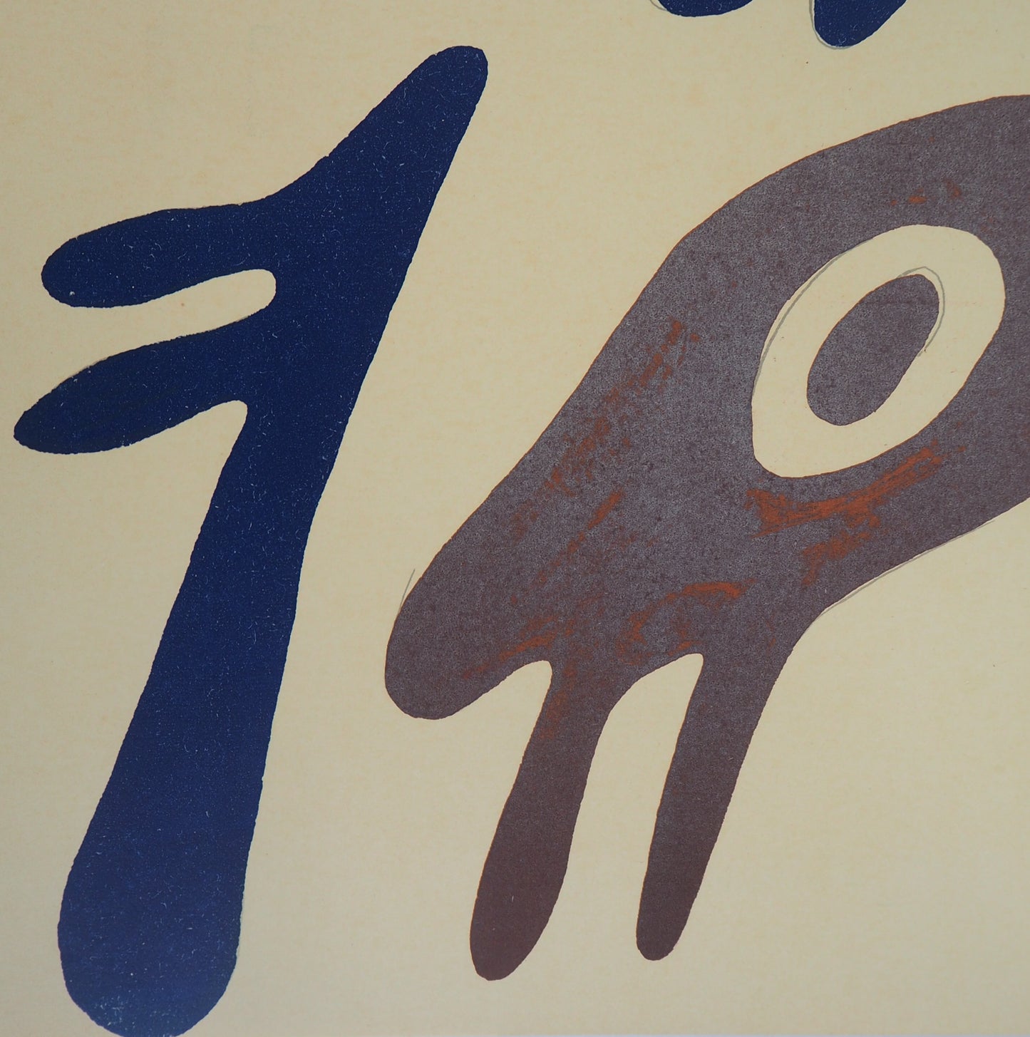 Jean ARP : Composition - Lithographie originale