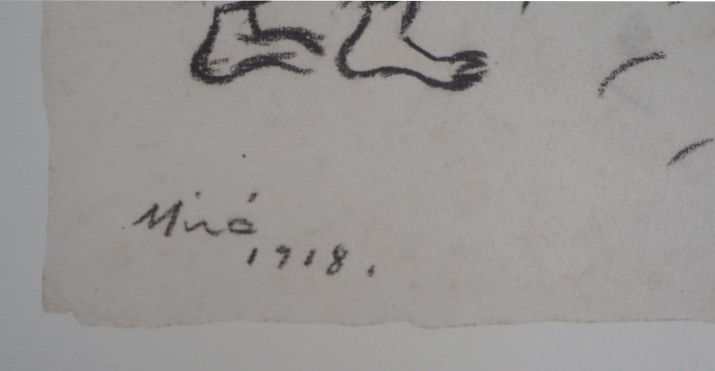 Joan MIRO : Le paysan - Lithographie signée