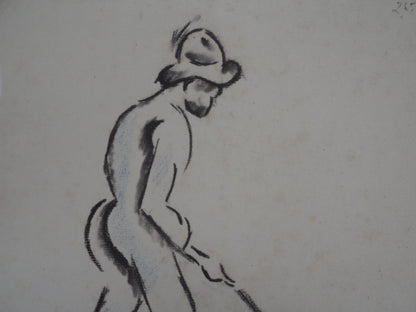 Joan MIRO : Le paysan - Lithographie signée