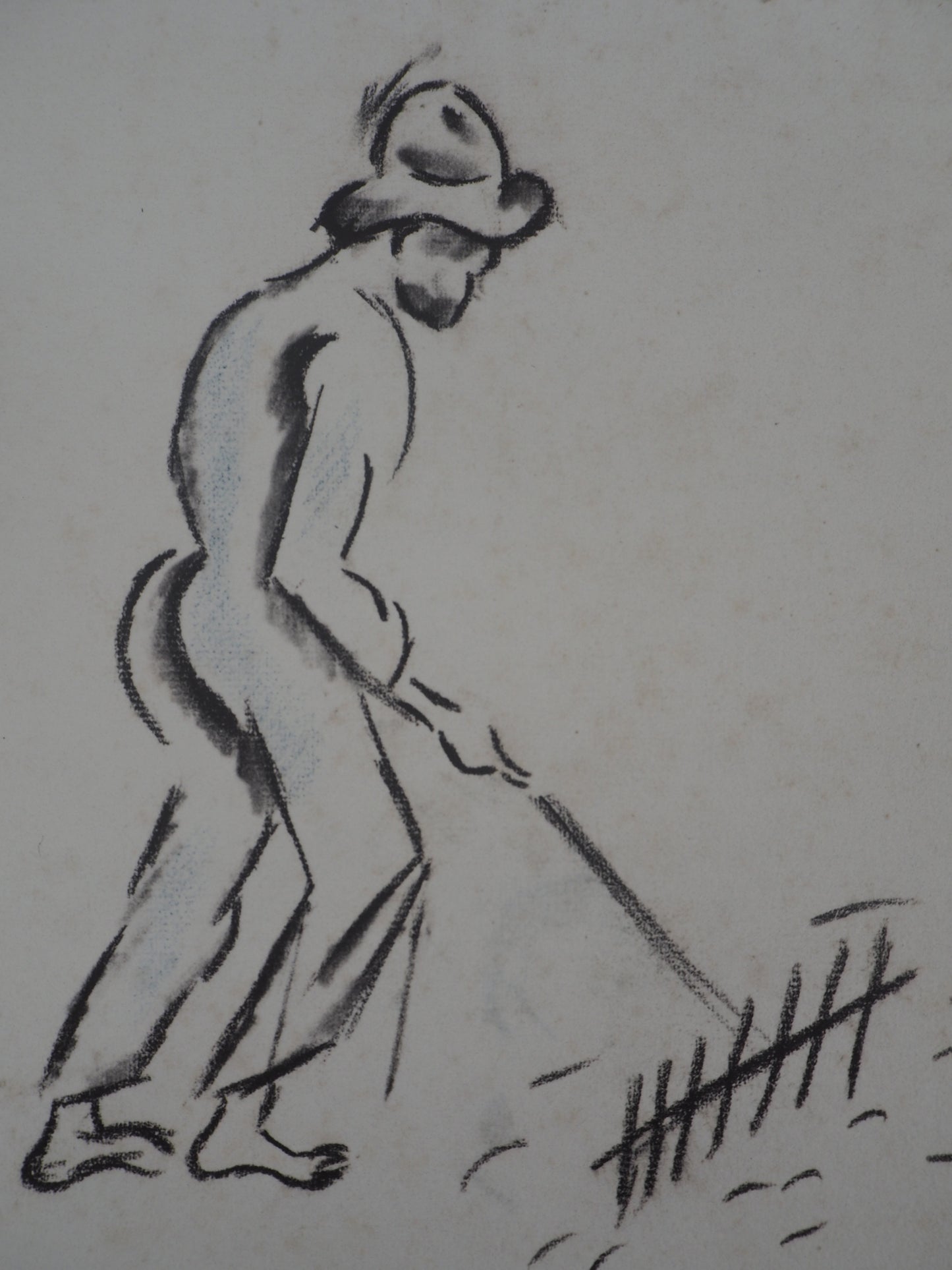 Joan MIRO : Le paysan - Lithographie signée
