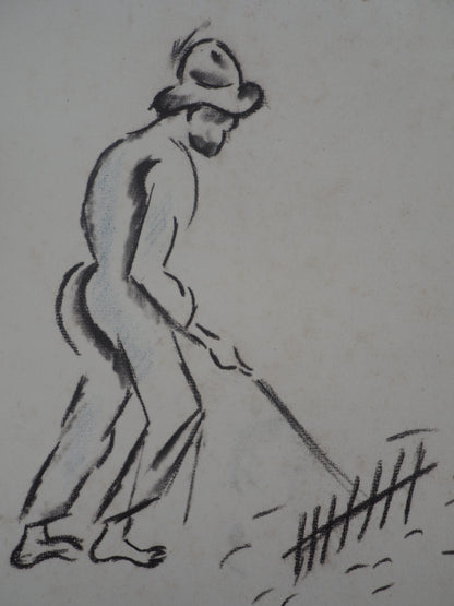 Joan MIRO : Le paysan - Lithographie signée