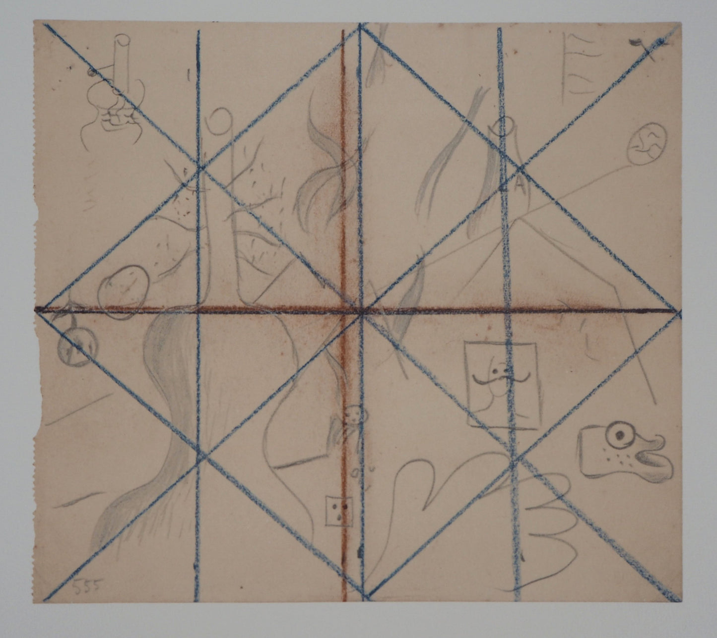 Joan MIRO : La lampe à pétrole - Lithographie