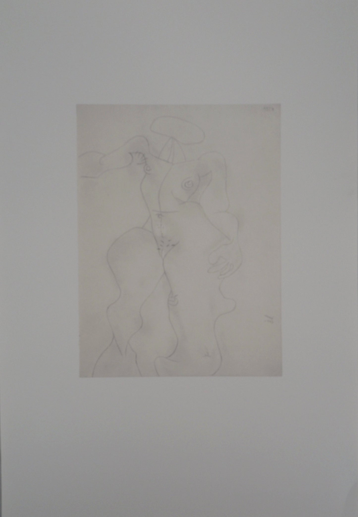 Joan MIRO: Mujer desnuda - Litografía firmada