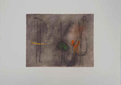 Joan MIRO : Trois femmes - Lithographie signée