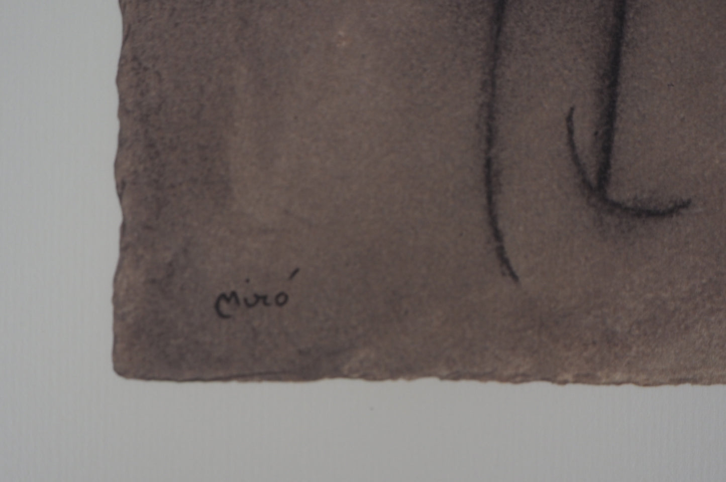 Joan MIRO : Trois femmes - Lithographie signée