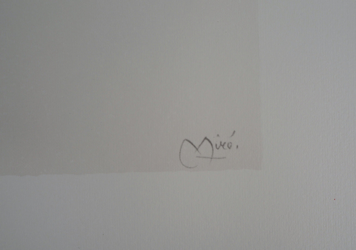 Joan MIRO : LOiseau surréaliste - Lithographie signée