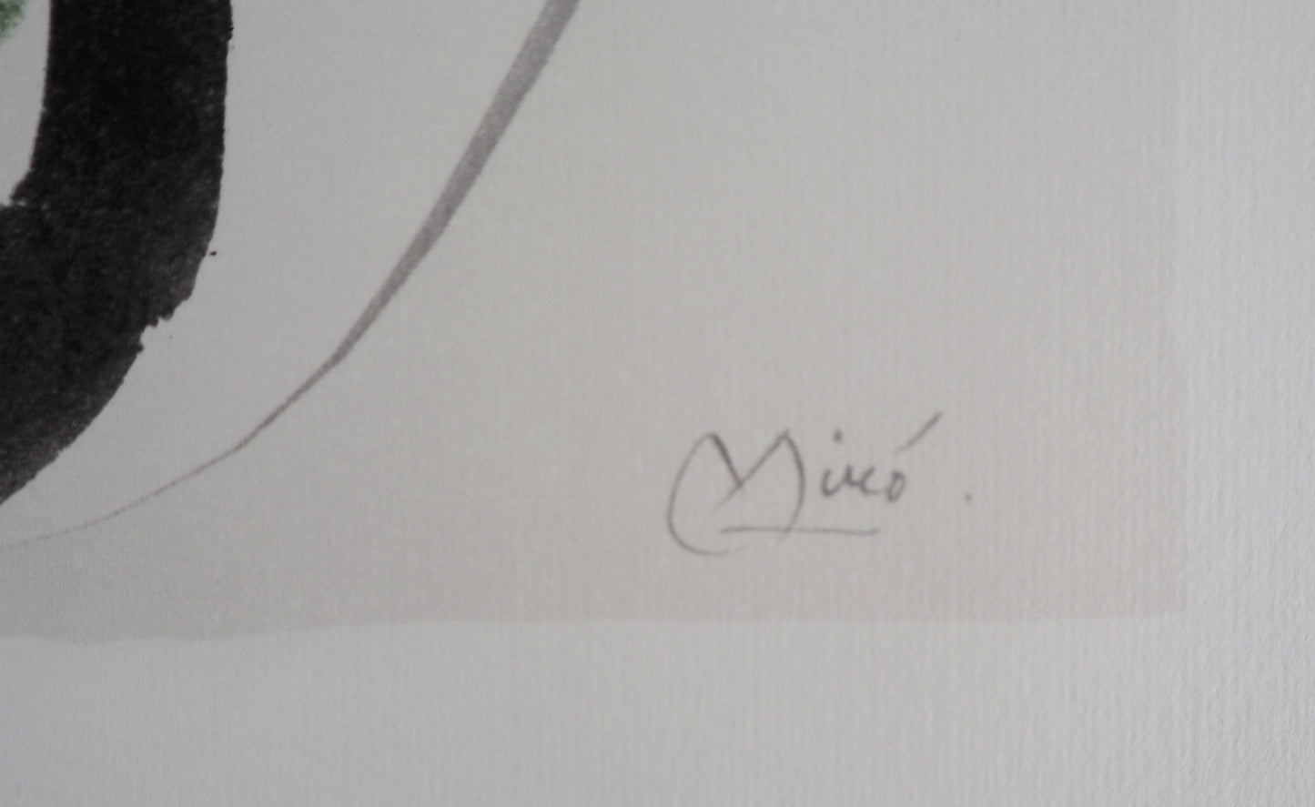 Joan MIRO : Créature Onirique - Lithographie signée