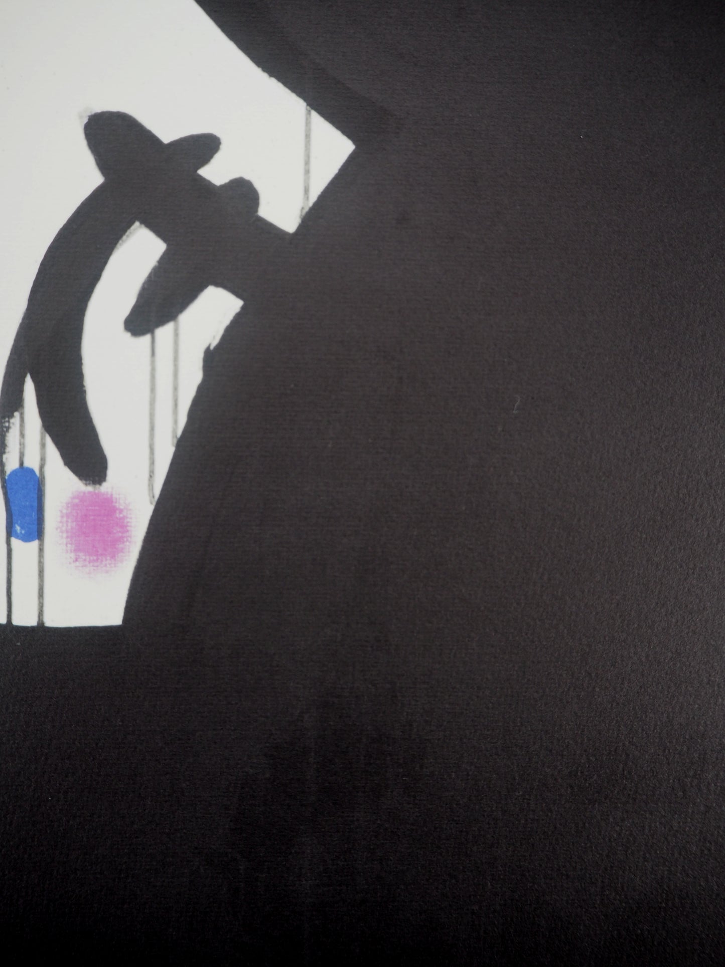Joan MIRO: Personaje surrealista - Litografía