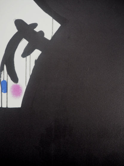 Joan MIRO: Personaje surrealista - Litografía
