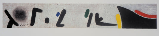 Joan MIRO : Oiseaux surréalistes - Lithographie signée