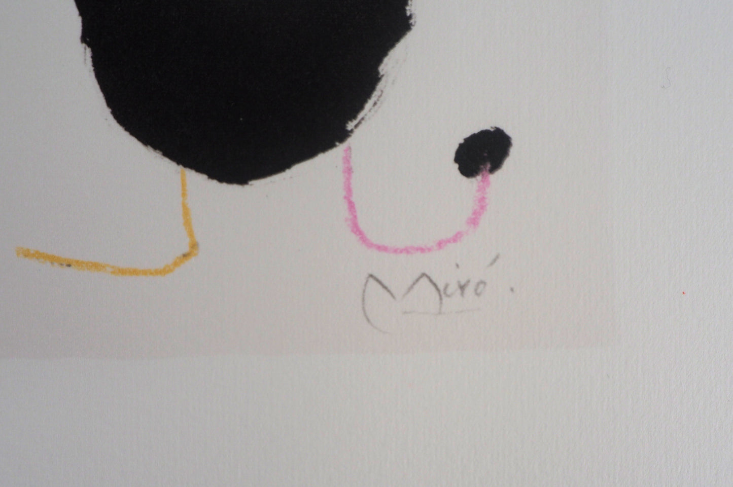 Joan MIRO : Famille Onirique - Lithographie signée