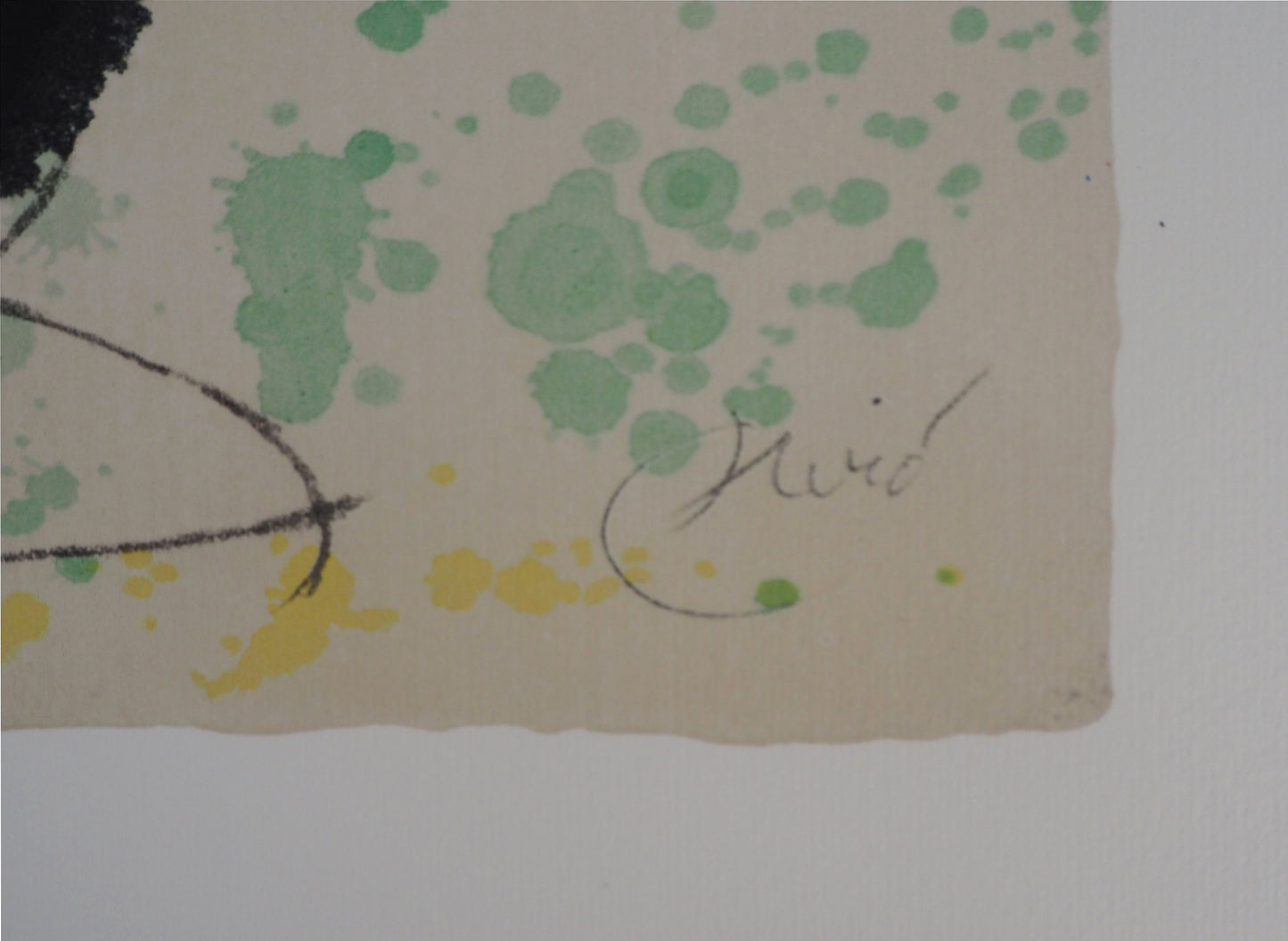 Joan MIRO : Oiseau surréaliste - Lithographie signée