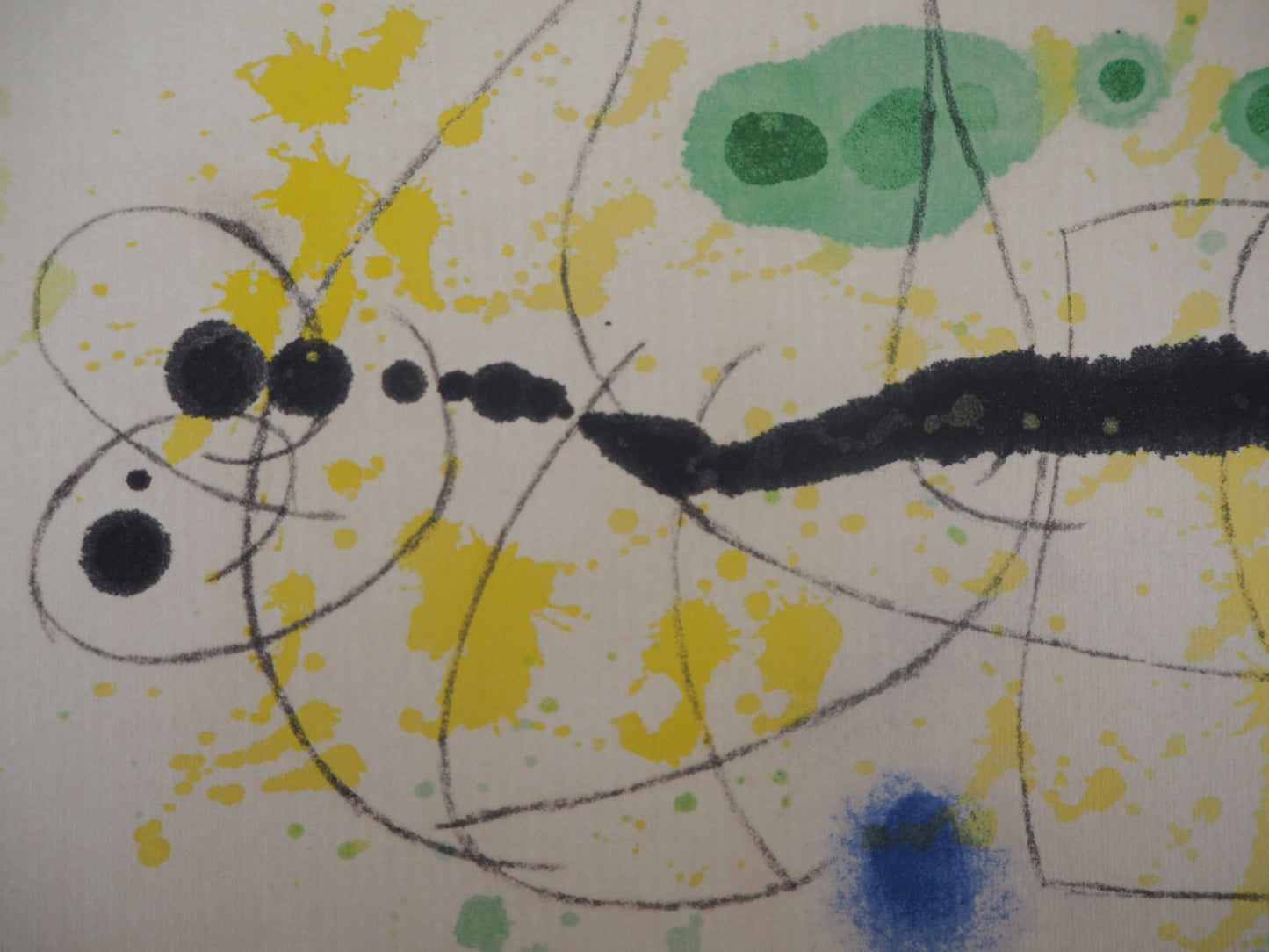 Joan MIRO : Oiseau surréaliste - Lithographie signée