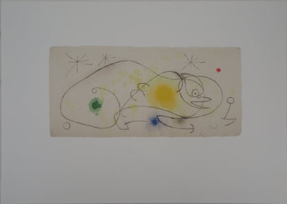 Joan MIRO : Oiseau étoilé - Lithographie signée