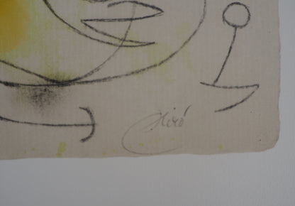 Joan MIRO : Oiseau étoilé - Lithographie signée