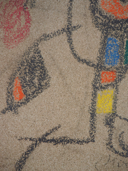 Joan MIRO: Personaje surrealista - Litografía firmada