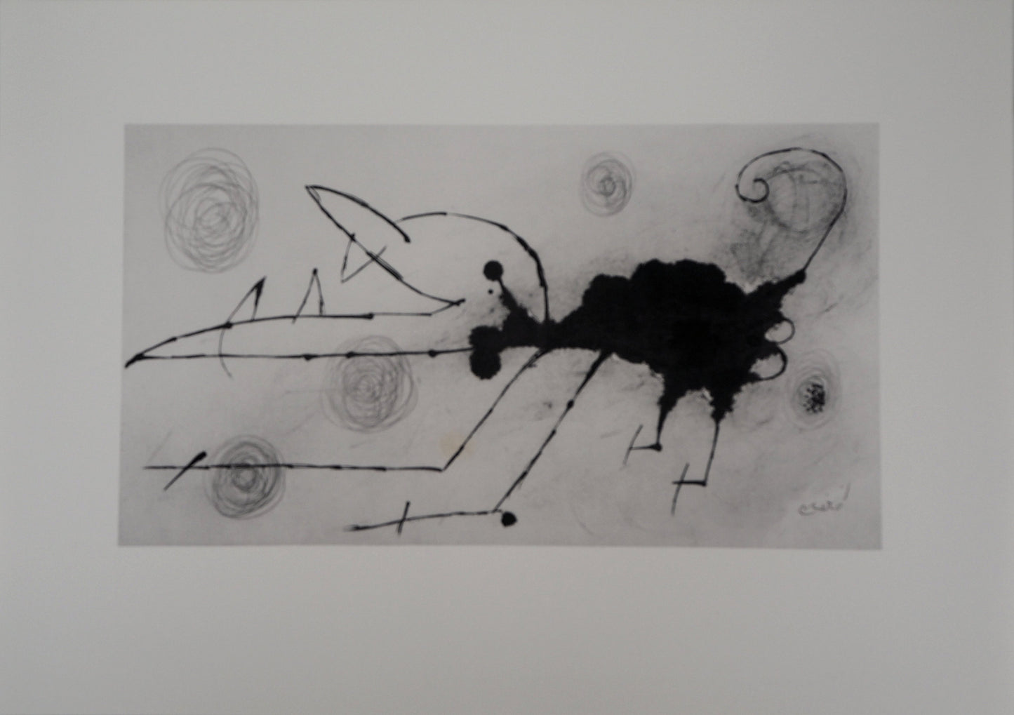 Joan MIRO : Chien surréaliste - Lithographie signée