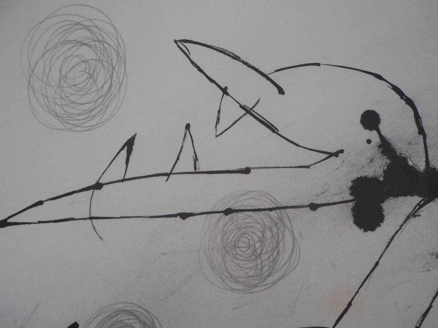 Joan MIRO : Chien surréaliste - Lithographie signée