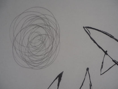Joan MIRO : Chien surréaliste - Lithographie signée