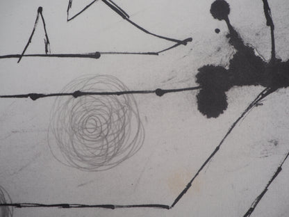 Joan MIRO : Chien surréaliste - Lithographie signée