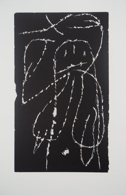 Joan MIRO : Personnage surréaliste - Lithographie