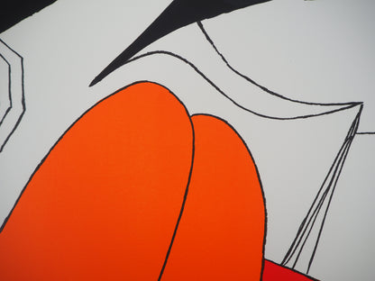 Joan GARDY ARTIGAS : Composition abstraite - Lithographie originale signée