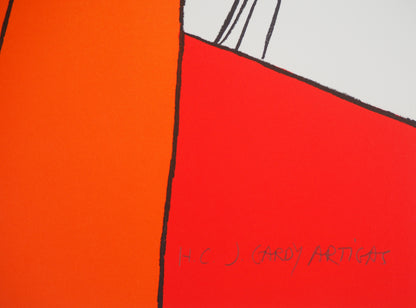 Joan GARDY ARTIGAS : Composition abstraite - Lithographie originale signée