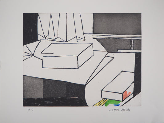 Joan GARDY ARTIGAS : Nature morte - Gravure originale signée