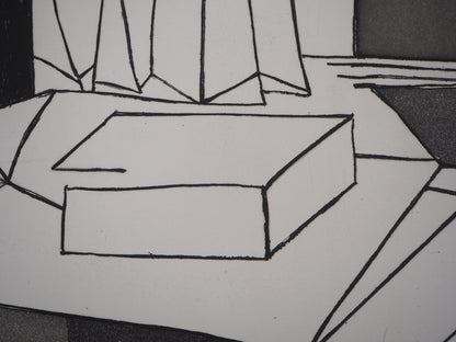Joan GARDY ARTIGAS : Nature morte - Gravure originale signée